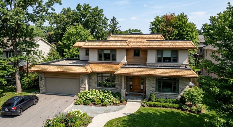 Cedar Roof Construction in Fredericksburg, VA